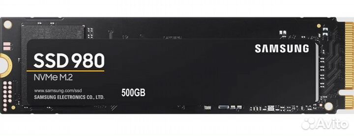 500 гб SSD M.2 накопитель Samsung 980