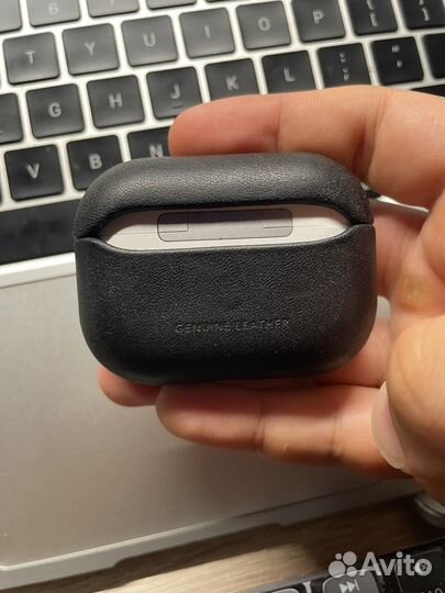 Кожанный чехол для airpods pro 2