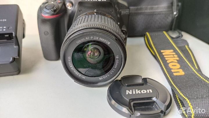 Nikon D3400 kit (пробег 6 тыс)