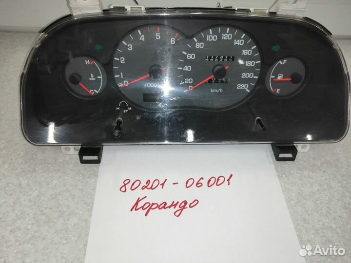 Щиток приборов Корандо б/у