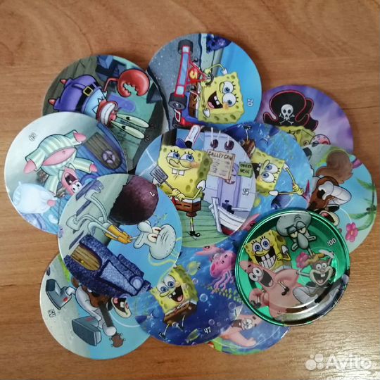 Фишки Чипикао Губка Боб, Гормити и Миньоны 2