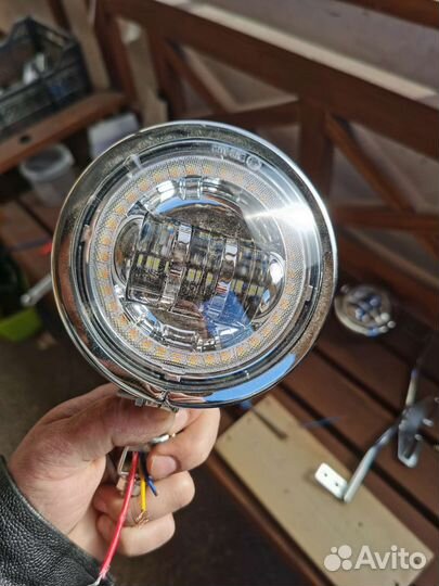 Дополнительный свет на мотоцикл