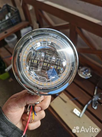 Дополнительный свет на мотоцикл