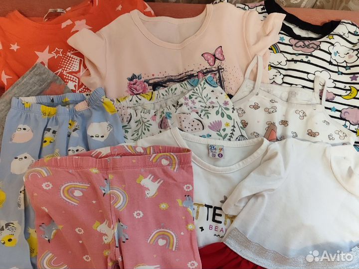 Вещи пакетом на девочку 3-4 года