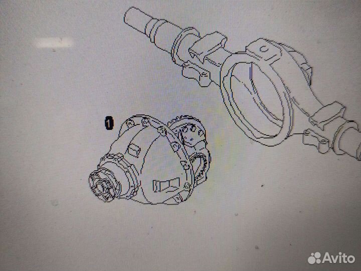 Редуктор заднего моста MAN