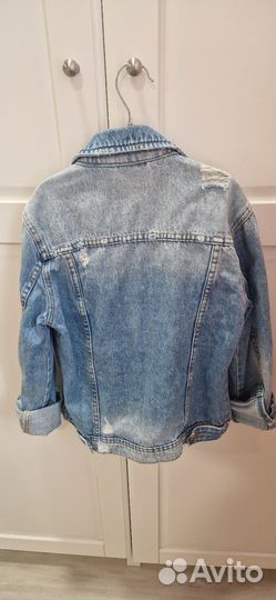Джинсовая куртка для девочки Next р.140