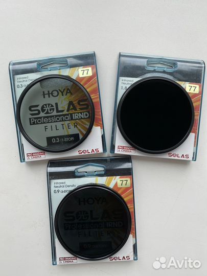 Hoya 77mm Solas Professional irnd