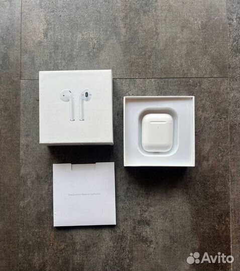 Беспроводные наушники apple airpods 2