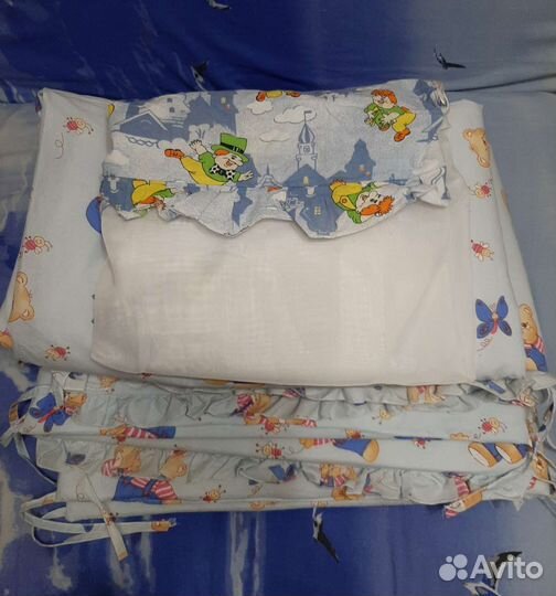 Бортики в детскую кроватку