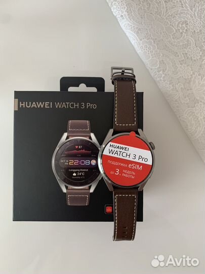 Смарт часы huawei watch 3 pro