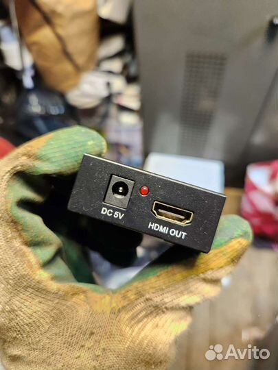 Удлинитель сигнала hdmi по витой паре