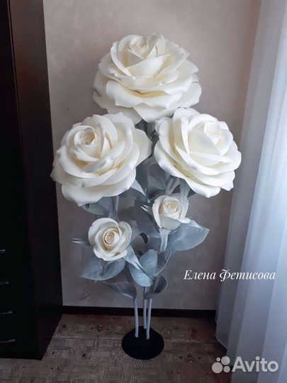 Ростовые цветы, большие цветы