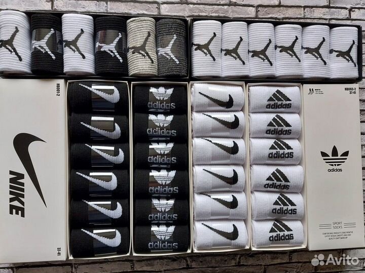 Носки Nike Puma Lacoste Reebok