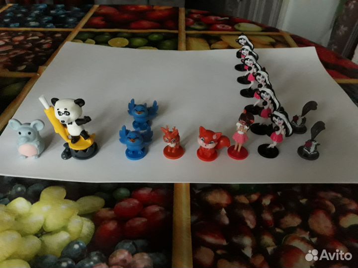 Фигурки Kinder, Kinder Natoons, Chupa chups