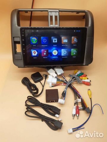 Магнитола андроид для Тойота Прадо-150 2009-13г