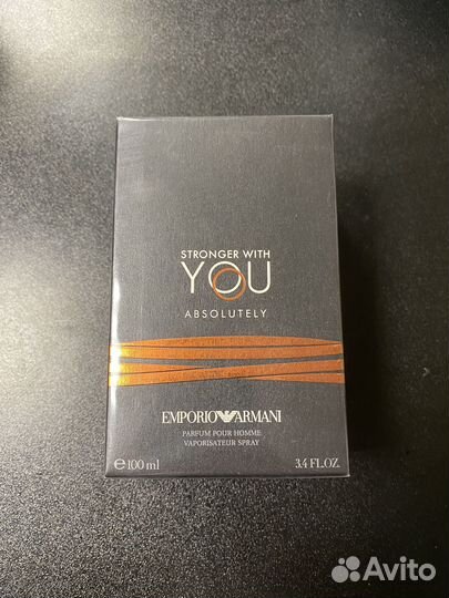 Armani stronger with you absolutely