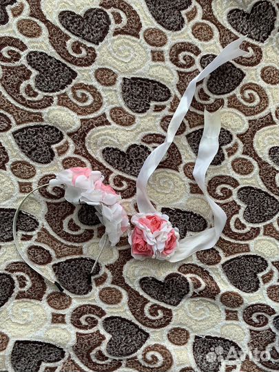 Ободочек и повязочка на ручку