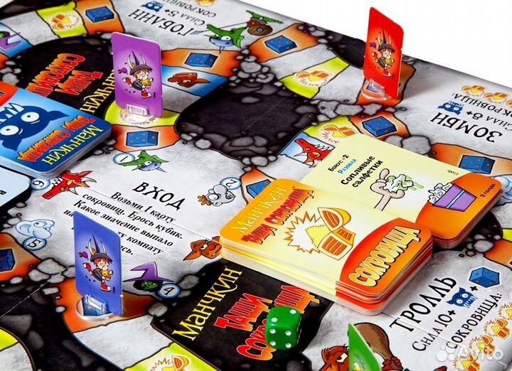 Настольная игра игра Манчкин Тащи сокровища