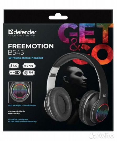 Гарнитура defender B545 (Bluetooth)