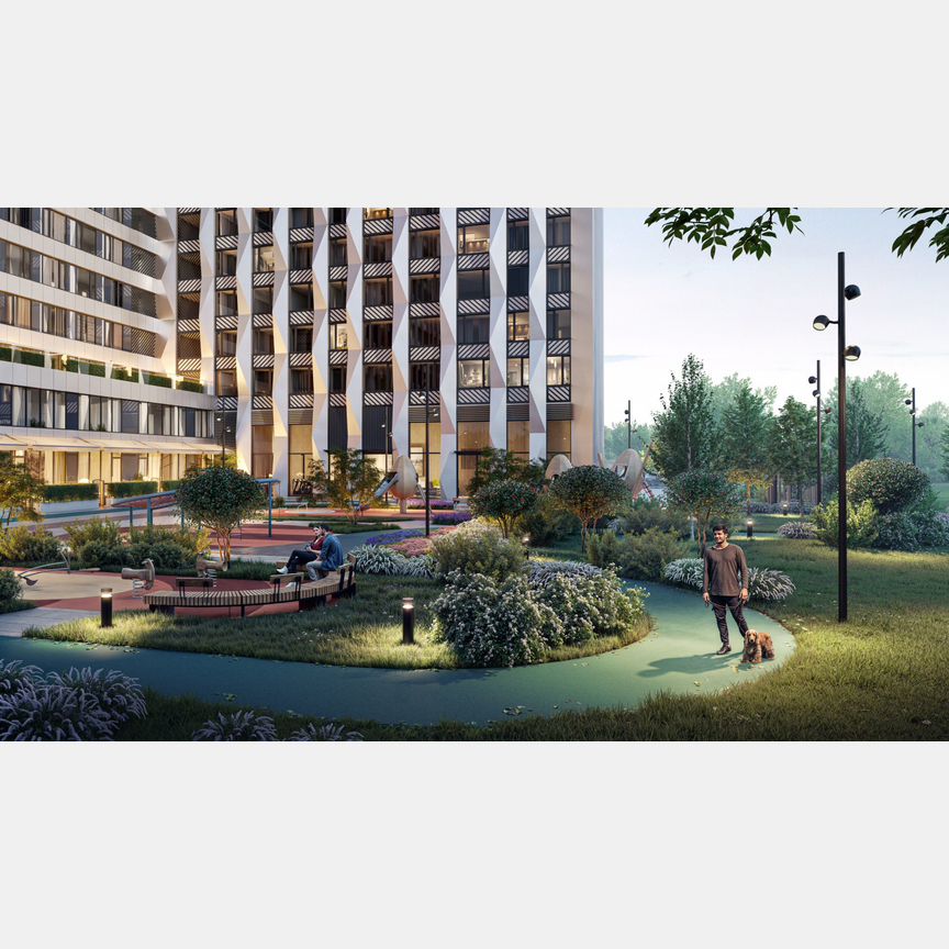 1-к. квартира, 36,8 м², 18/33 эт.