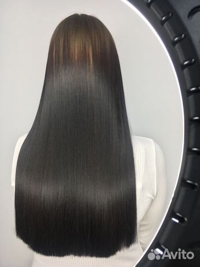 Кератиновое выпрямление ботокс волос