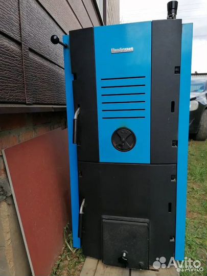 Твердотопливный котел buderus