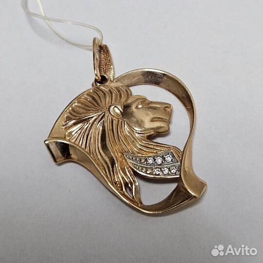 Золотая подвеска
