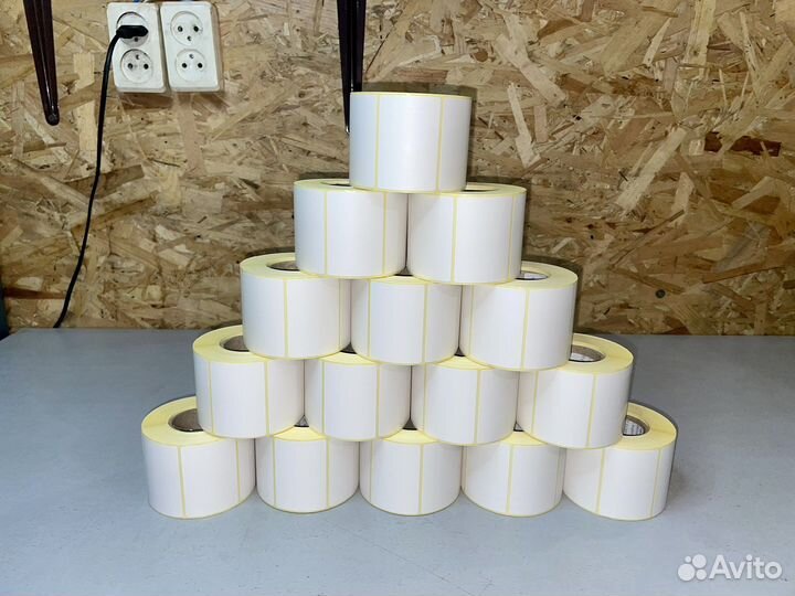 Термоэтикетки 58х40, 75х120