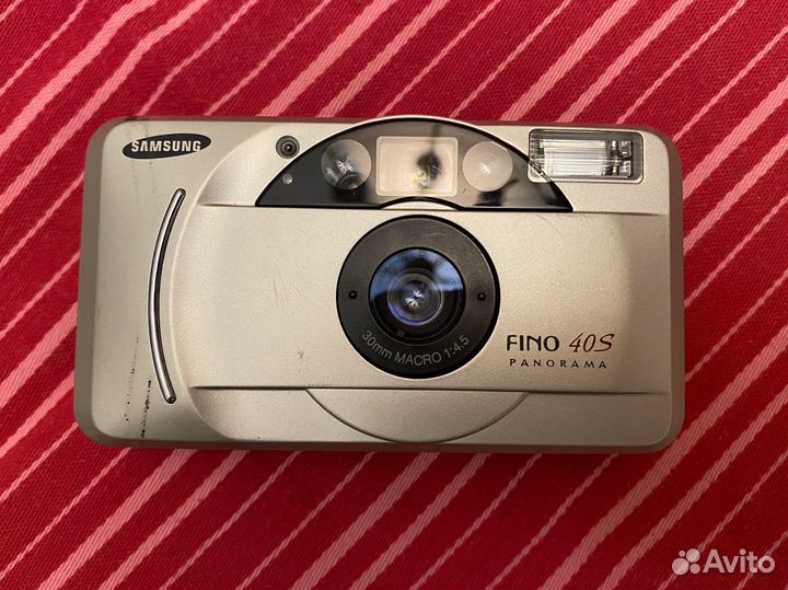 Плёночный фотоаппарат samsung fino 40S Panorama