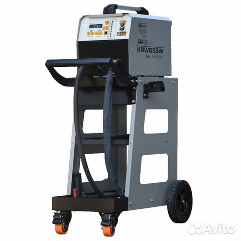 Аппарат для контактной сварки на тележке споттер