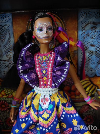 Кукла Барби коллекционная Muertos