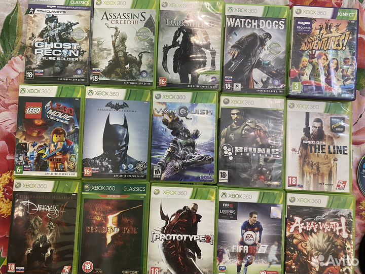 Диски на xbox360