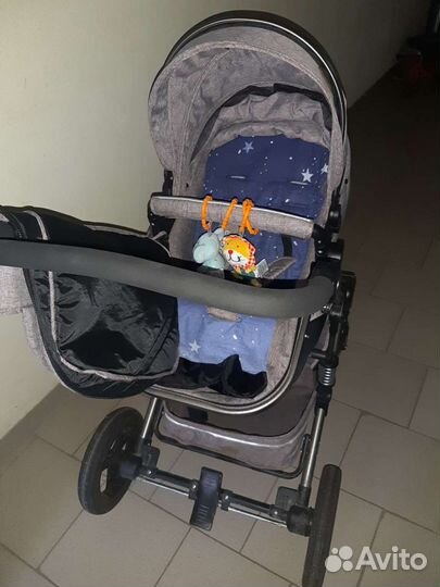Коляска 2 в 1 luxmom б/у