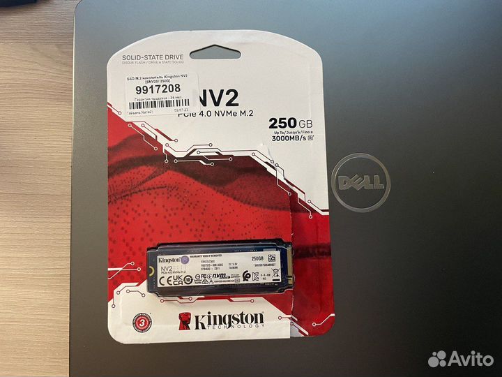 SSD накопитель Kingston 250GB