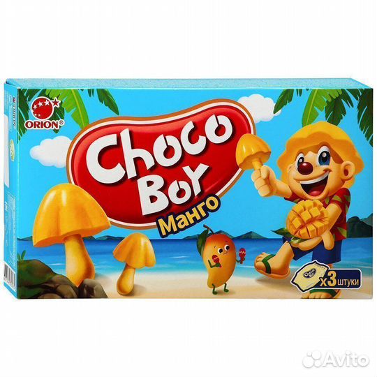 Опт - Печенье Choco Boy Манго 45г
