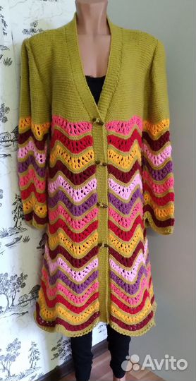 Длинный кардиган