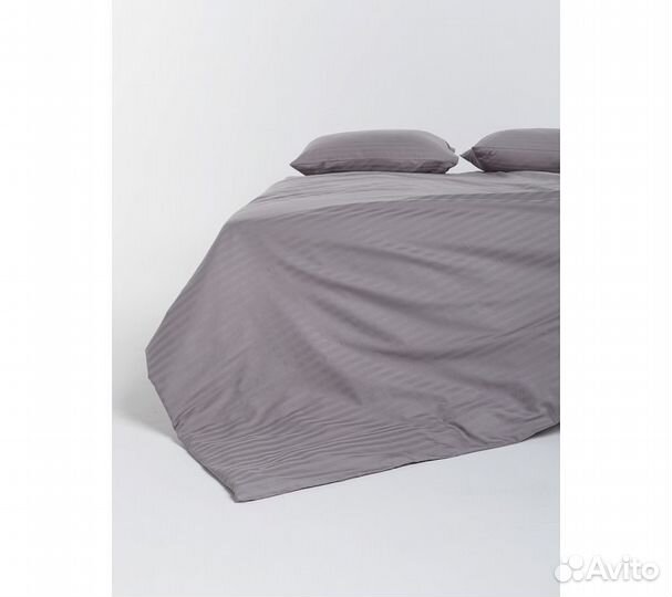 Постельное белье GoodNight Pure Страйп-сатин евро