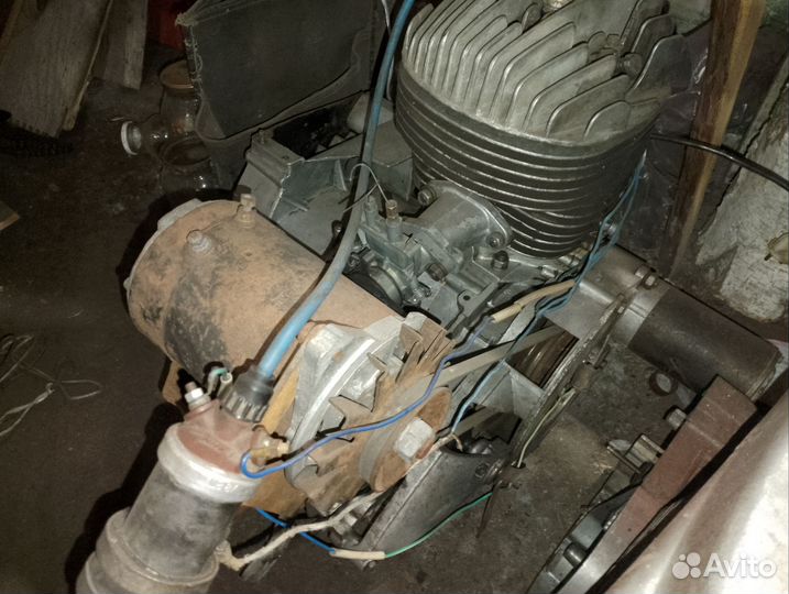 Двигатель для мотоколяски сзд