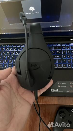 Игровые наушники hyperx stinger