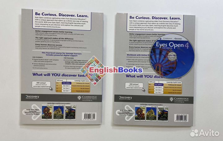 Eyes open 4, комплект (SB,WB,CD) новые