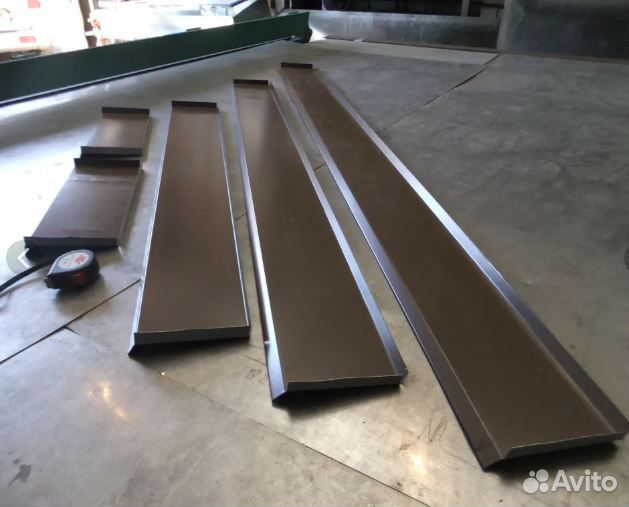 Отливы, изделия из оцинковки