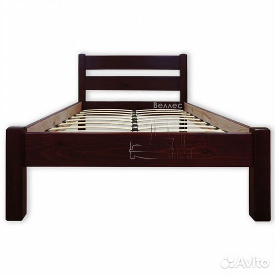 Кровать цельной массив дерева от производителя