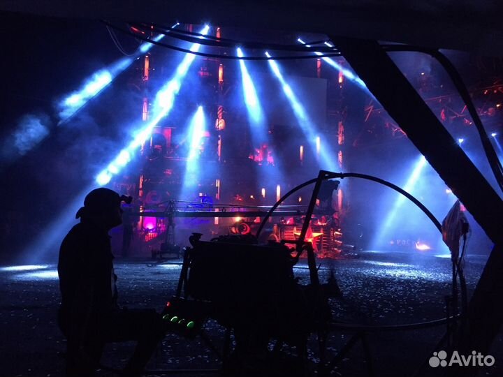 Звуковое и световое оборудование