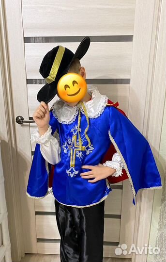 Новогодний костюм для мальчика Мушкетёр