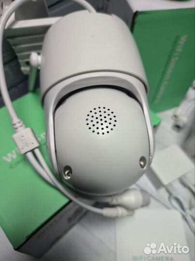 Камера видеонаблюдения с двумя объективами WiFi