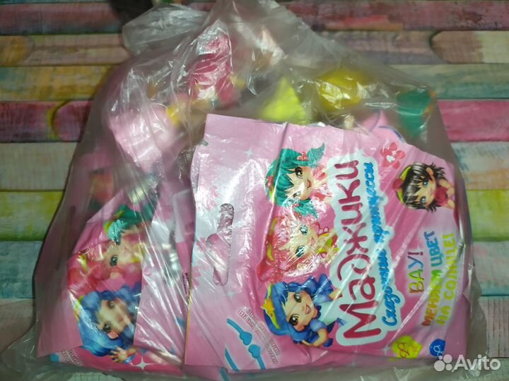 Маджики и др. крупные фигурки, фиг. из журналов