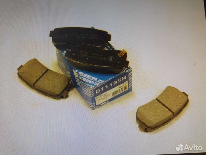 Колодки задние Hy I30, Kia Ceed,Cerato, Rio2