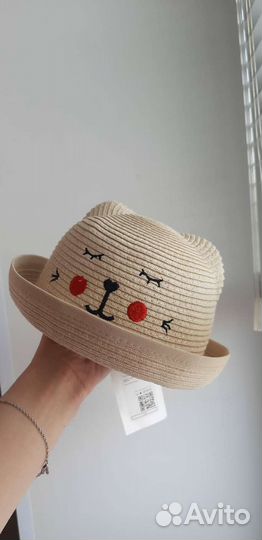 Шляпа панама на девочку 1 2 3 года