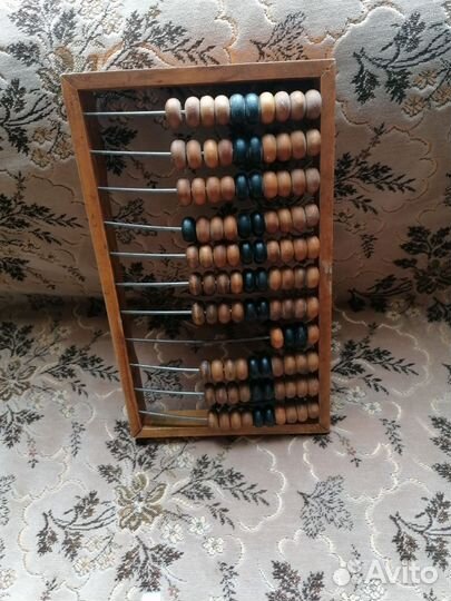 Счеты деревянные