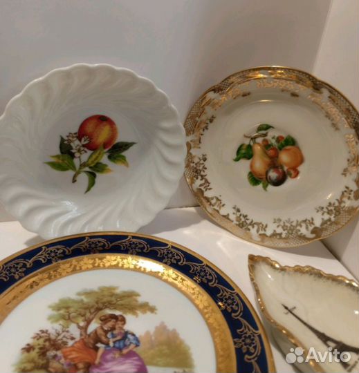 Тарелочки Лимож Япония Англия